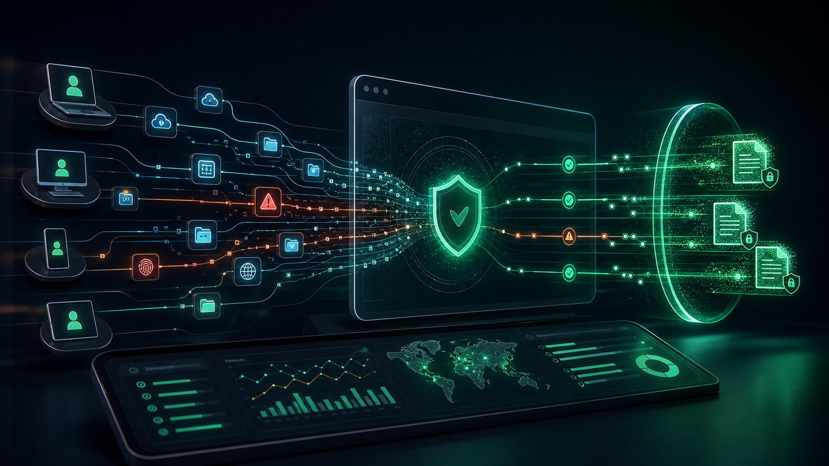 Audit Visibility ולוגים של DLP עבור data protection officers וצוותי IT